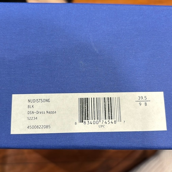 Stuart Weitzman Black Nudistsong Heels size 9B - Picture 10 of 11